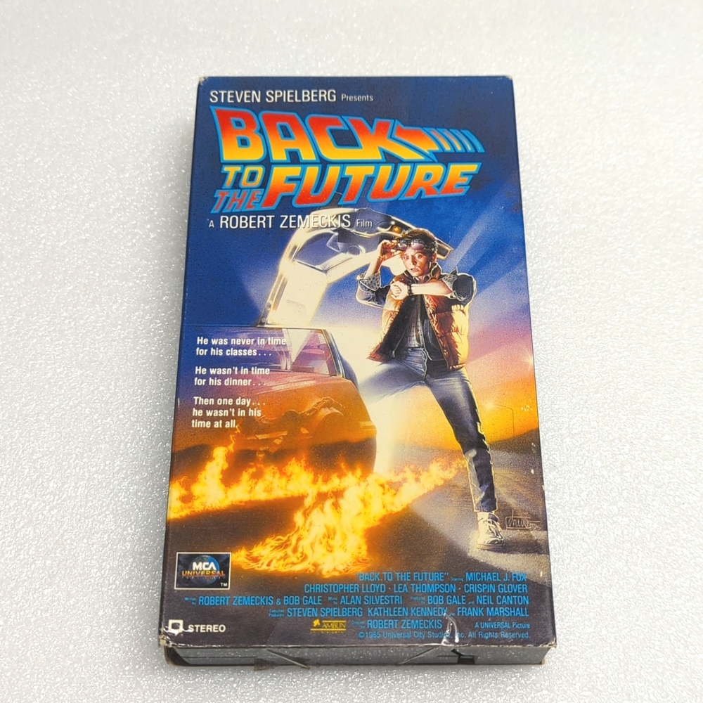 Back to the Future VHS collection Movie
